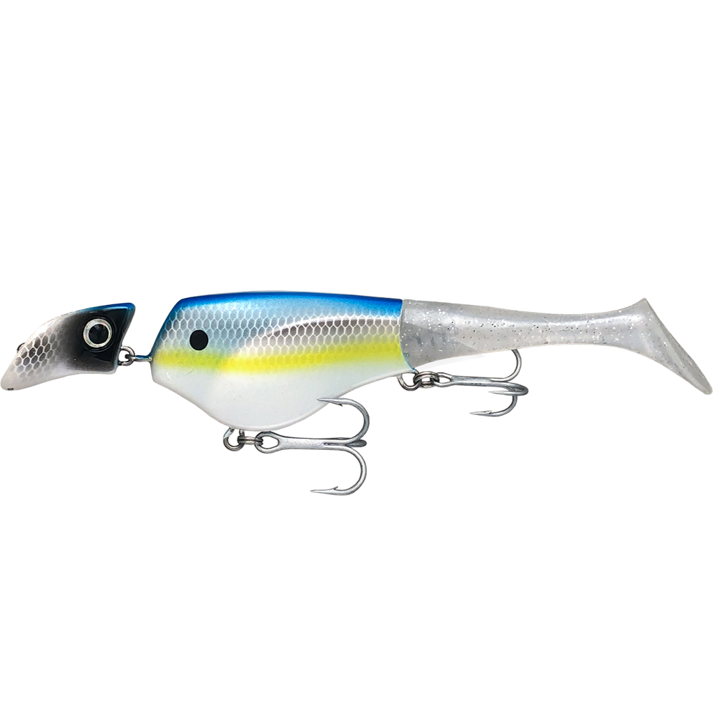 Headbanger Shad 16 cm. My favorite trolling lure. They have some really  cool action. : r/Fishing_Gear
